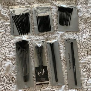 NWT / ELF cosmetics / makeup brushes set